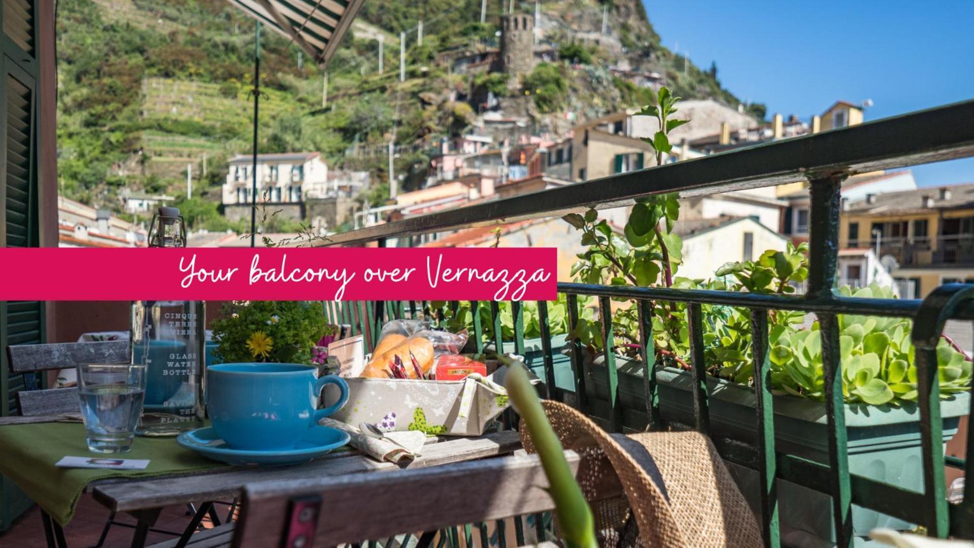 Recanissu Apartment With Balcony & Ac Vernazza Kültér fotó